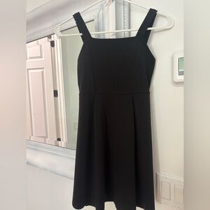 Aqua Black Mini Dress